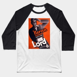 Vintage Travel Poster Germany Lord Baseball T-Shirt